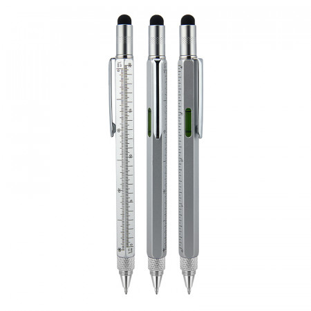 652 Metal Su Terazili - Tornavidalı Touchpen Kalem 652 Metal Su Terazili - Tornavidalı Touchpen Kalem