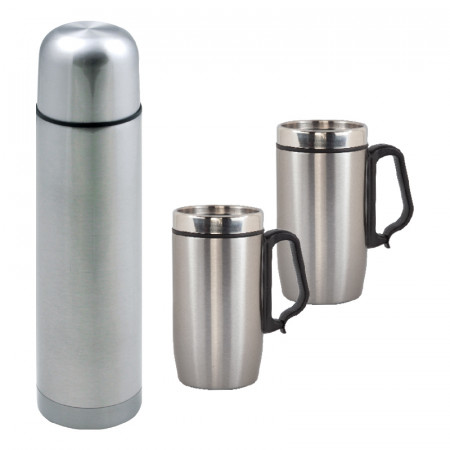 5050 Hediyelik Set - Termos / 750 Ml - Çelik Kupa / 240 Ml 5050 Hediyelik Set - Termos / 750 Ml - Çelik Kupa / 240 Ml