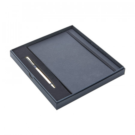 2730-K Hediyelik Set - 15X21 Yaldız Kenar Not Defteri - Metal Roller Kalem 2730-K Hediyelik Set - 15X21 Yaldız Kenar Not Defteri - Metal Roller Kalem