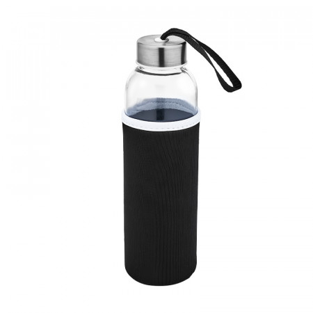 MTR-0213 Cam Matara (Siyah Kılıflı) 500 Ml MTR-0213 Cam Matara (Siyah Kılıflı) 500 Ml