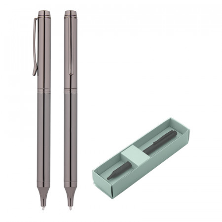1215-KT Metal Tükenmez Kalem Seti 1215-KT Metal Tükenmez Kalem Seti