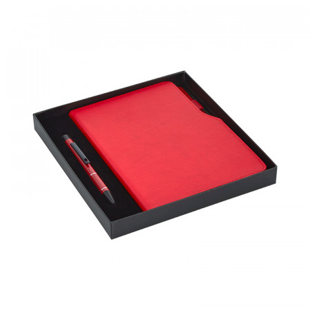 941-K Hediyelik Set - 15X21 Renkli Kenar Not Defteri - Metal Tükenmez Kalem 941-K Hediyelik Set - 15X21 Renkli Kenar Not Defteri - Metal Tükenmez Kalem