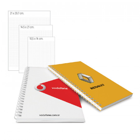 BK-03-1421 Yandan Spiralli Karton Defter BK-03-1421 Yandan Spiralli Karton Defter