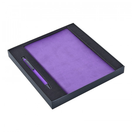 2280-K Hediyelik Set - 13X21 Renkli Kenar Not Defteri Metal Tükenmez Kalem 2280-K Hediyelik Set - 13X21 Renkli Kenar Not Defteri Metal Tükenmez Kalem