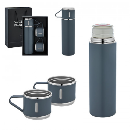 5337 Çelik 3'Lü Termos Set / 500 Ml 5337 Çelik 3'Lü Termos Set / 500 Ml