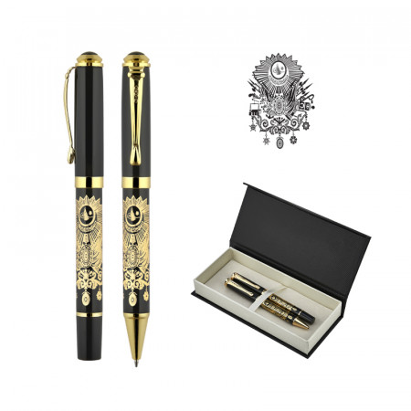685-RT Kabartma Figürlü Metal Roller & Tükenmez Kalem Seti 685-RT Kabartma Figürlü Metal Roller & Tükenmez Kalem Seti