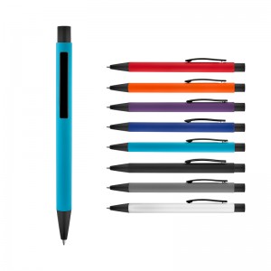 1020 Metal Tükenmez Rubber Gövde Kalem