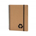 2453 Spiralli Kraft 15 x 20 Defter